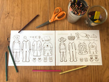 Load image into Gallery viewer, Martin &amp; Sylvia Printable Paper Dolls