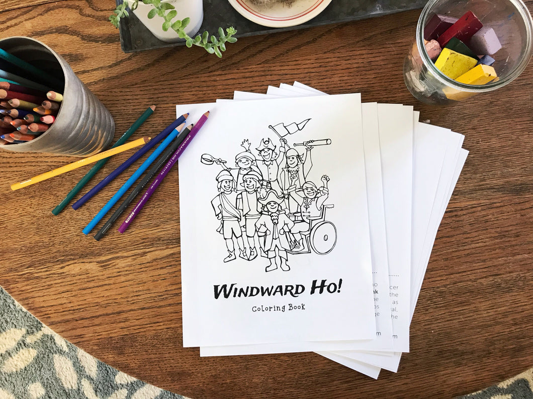 Windward Ho! Printable Coloring Book